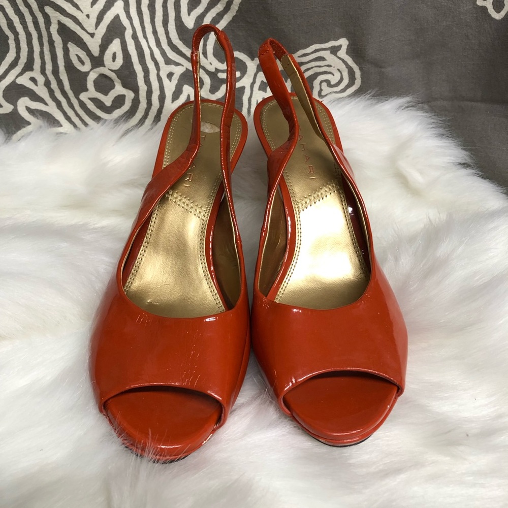 Orange Slingback